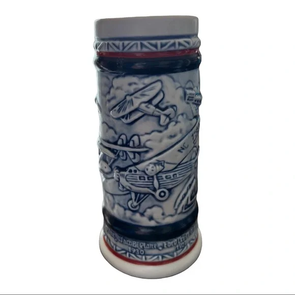 Vintage 1982 Avon Flying Planes Mini Beer Stein Mug Collectible - Picture 2 of 5